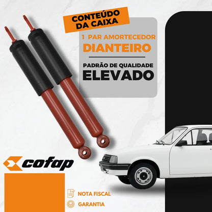 Par Amortecedor Dianteiro Chevette Original Cofap Novo