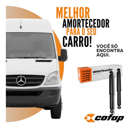 Par Amortecedor Traseiro Sprinter 310 313 1995 Á 2012 Cofap
