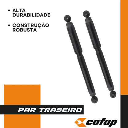 Par Amortecedor Traseiro Mb Atego 1419 1719 Cofap L.13754