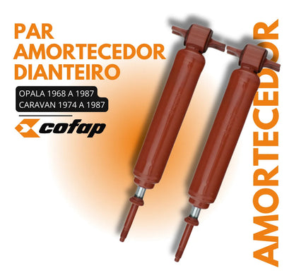 Par Amortecedor Dianteiro Opala 1968 A 84 85 86 1987 Cofap