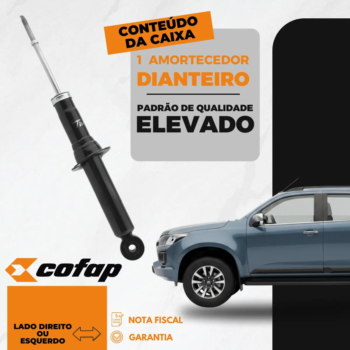 Amortecedor Dianteiro S10 4x4 2021 2022 Cofap Original