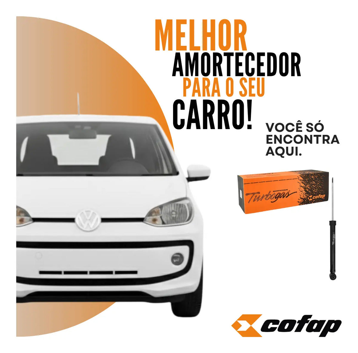 Amortecedor Traseiro Cofap Tsi Turbo 2015 Em Diante