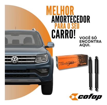 Par Amortecedor Traseiro Amarok 2011 2013 2015 2017 Cofap