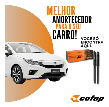 Par Amortecedor Traseira City 2023 A 2025 Cofap