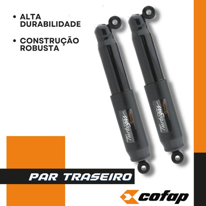 Par Amortecedor Traseiro Fiat Strada Gl12380  Original Cofap