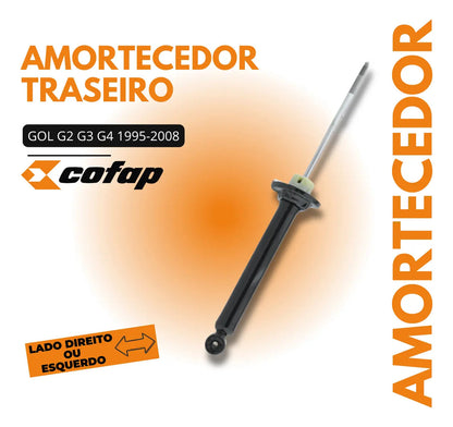 Amortecedor Traseiro Vw Gol Parati G2 G3 G4 Cofap '