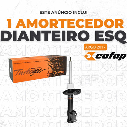 Amortecedor Dianteiro Esquerdo Argo 2017 Cofap Gp33267