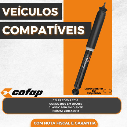 Amortecedor Traseiro Corsa 2009 Em Diante Gb48075 Cofap