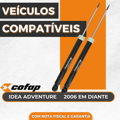 Par Amortecedor Cofap Dianteiro Idea Adventure 1.8 16v 2013