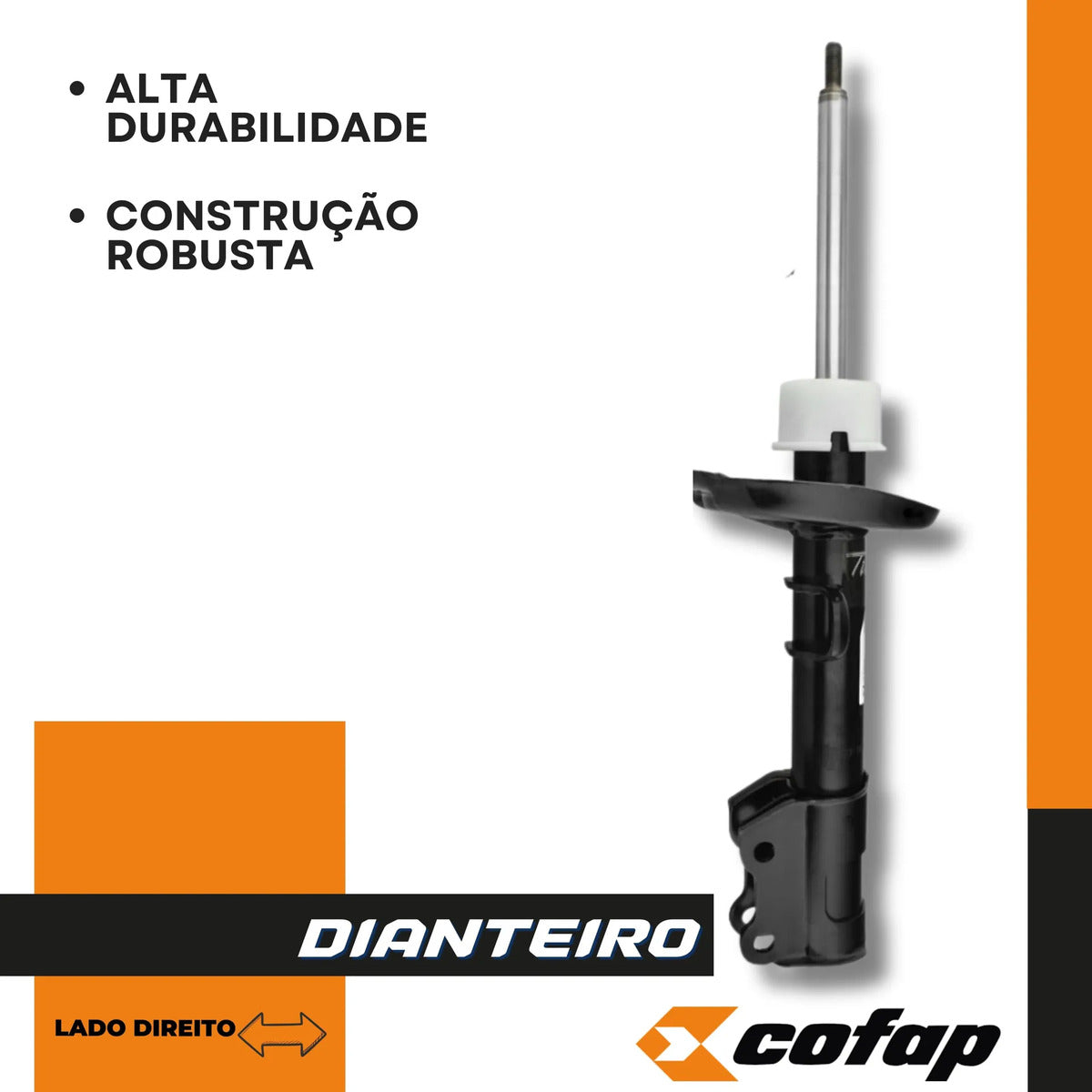Amortecedor Direito Cronos 2018 A 2022 Cofap Gp33298