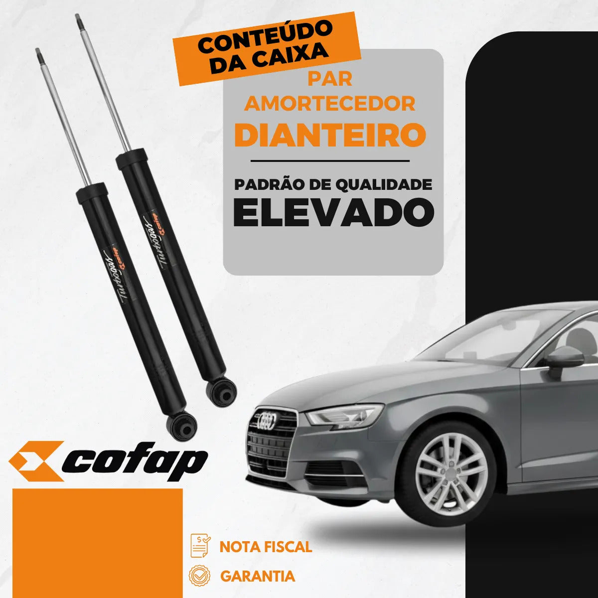 Par Amortecedor Traseiro Cofap Gb48308 Vw Taos 2021-2024