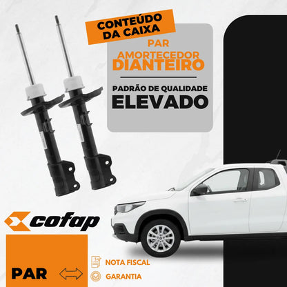 Par Amortecedor Strada 2016 A 2024 Cofap Gp33398 - Gp33399