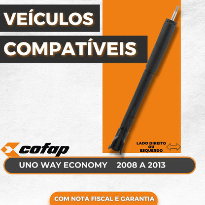 Amortecedor Traseiro  Uno Way 2008 A 2013 - Cofap
