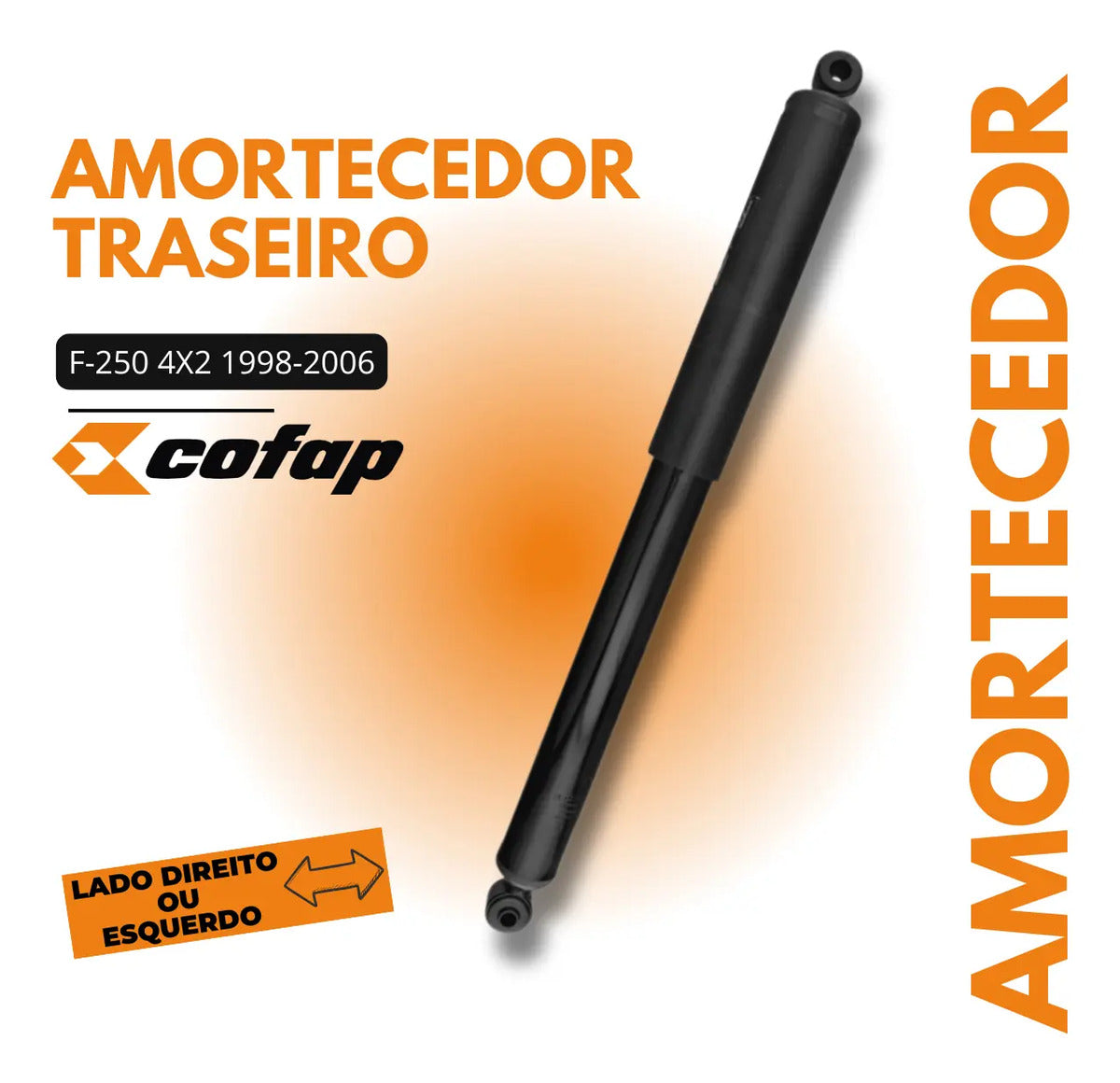 Amortecedor Traseiro F250 Xlt 2006 Cofap Original