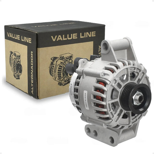 Alternador Astra/corsa 12v 100a Com Polia 6pk Completo
