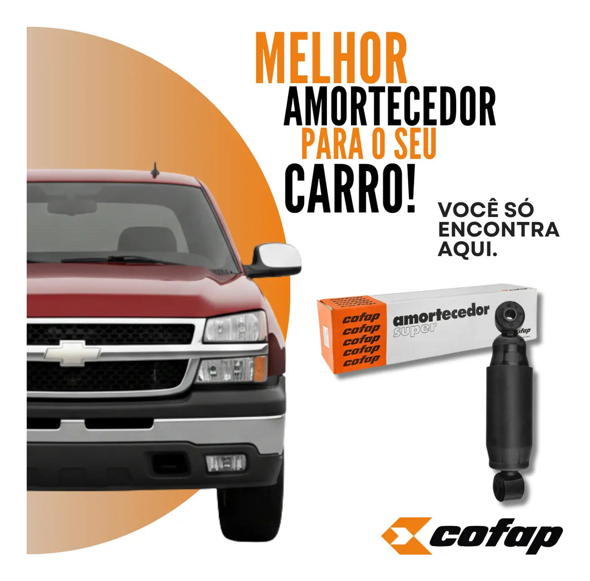 Amortecedor Dianteiro Silverado 97/02 D20 4x2 93/97 Cofap