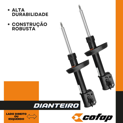 Par Amortecedor Dianteiro Gm Vectra 1996 A 2005 Cofap