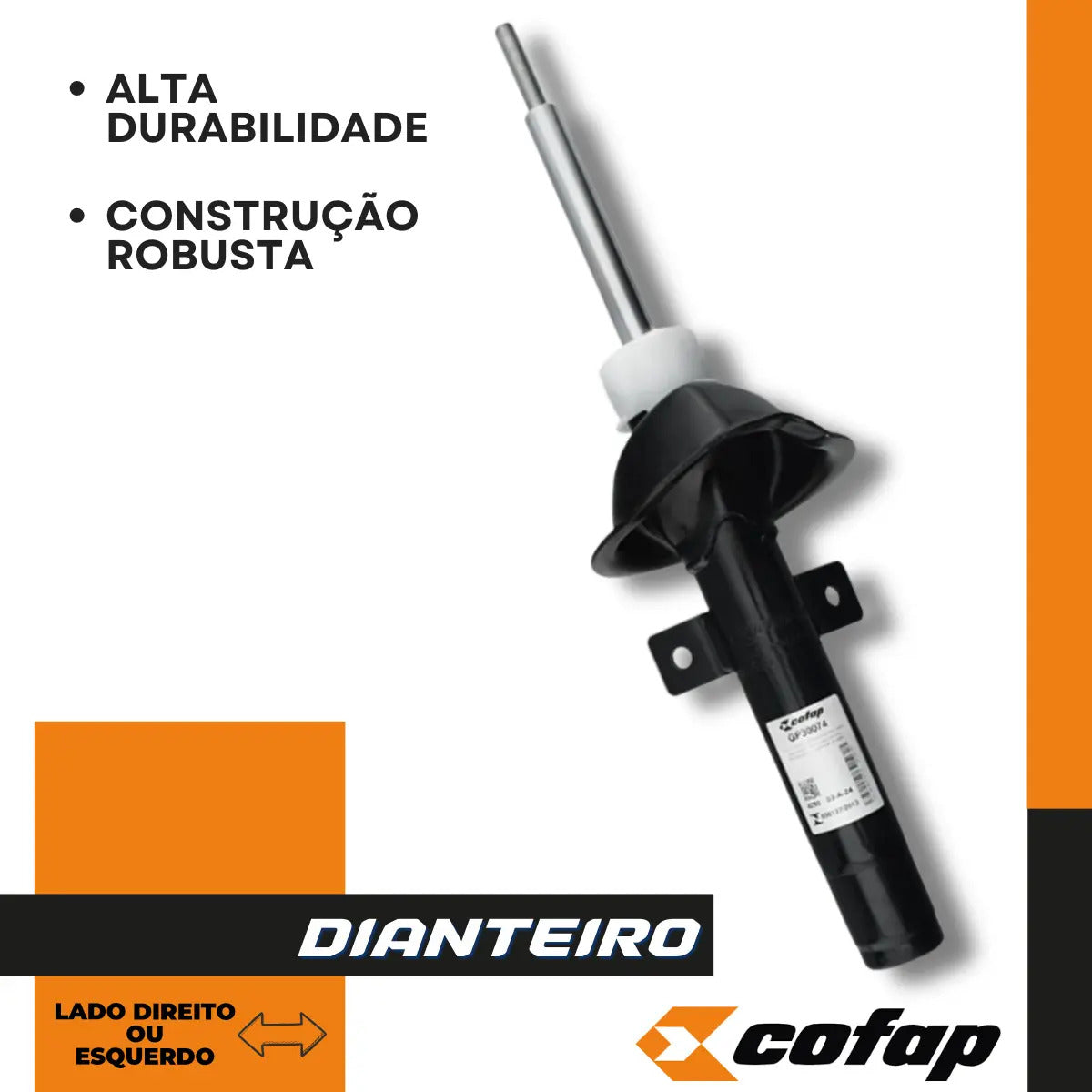 Amortecedor Dianteiro Fiesta 1996 A 01  Street 96 A 06 Cofap