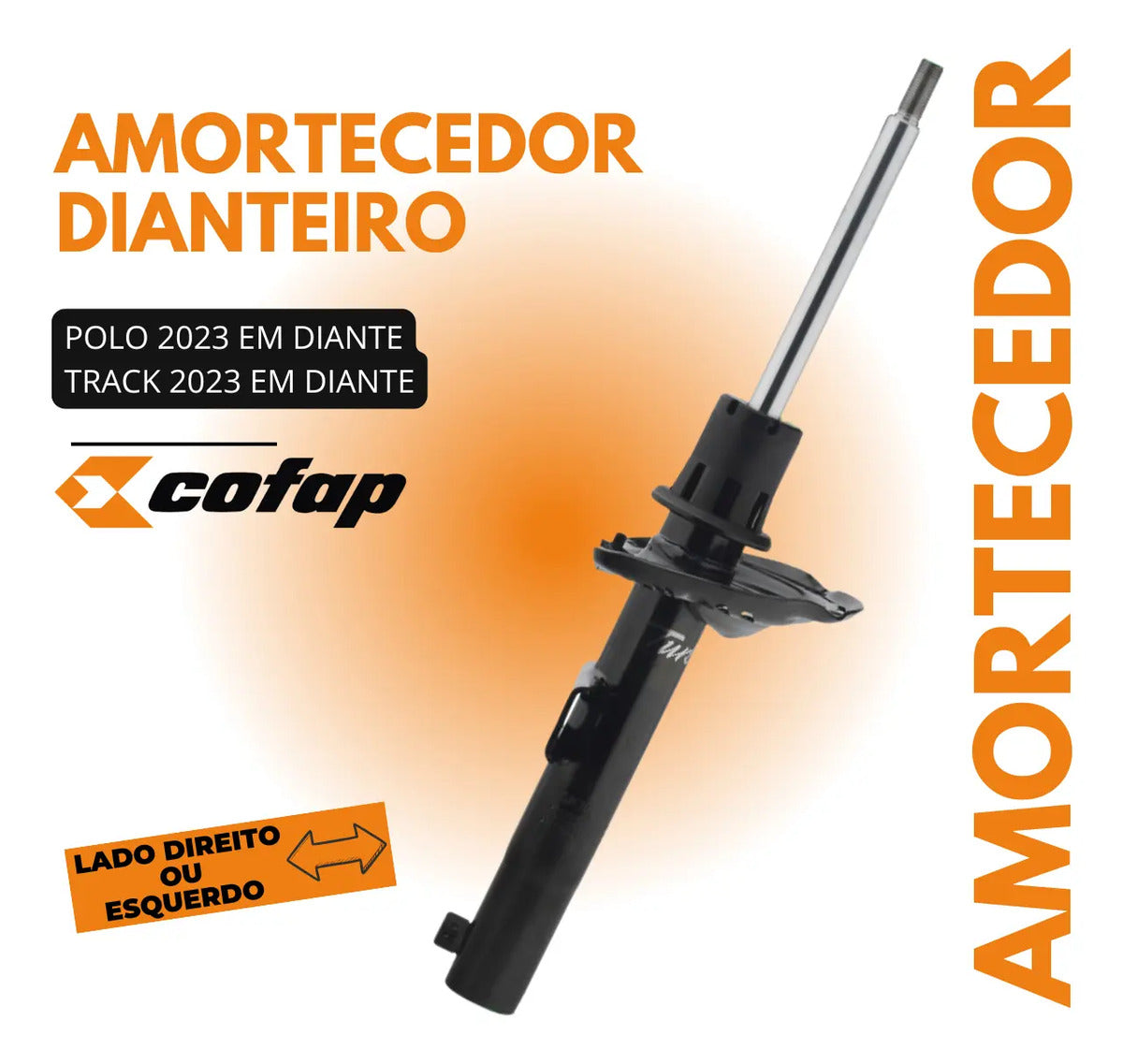 Amortecedor Dianteiro Polo 1.0 Mpi Track Cofap