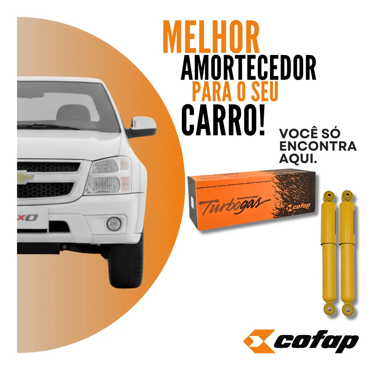 Par Amortecedor Dianteiro Cofap S10 4x4 06/2006 A 2011