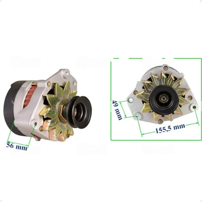 Alternador Vw Ap 1.8 / 2.0 90a 12v Com Ar Condicionado Euro
