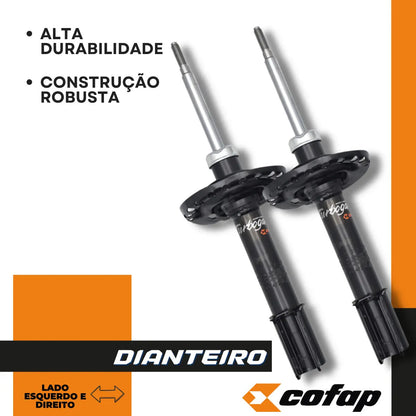 Par Amortecedor Dianteiro Logan Sandero 1.0 2014 A 20 Cofap