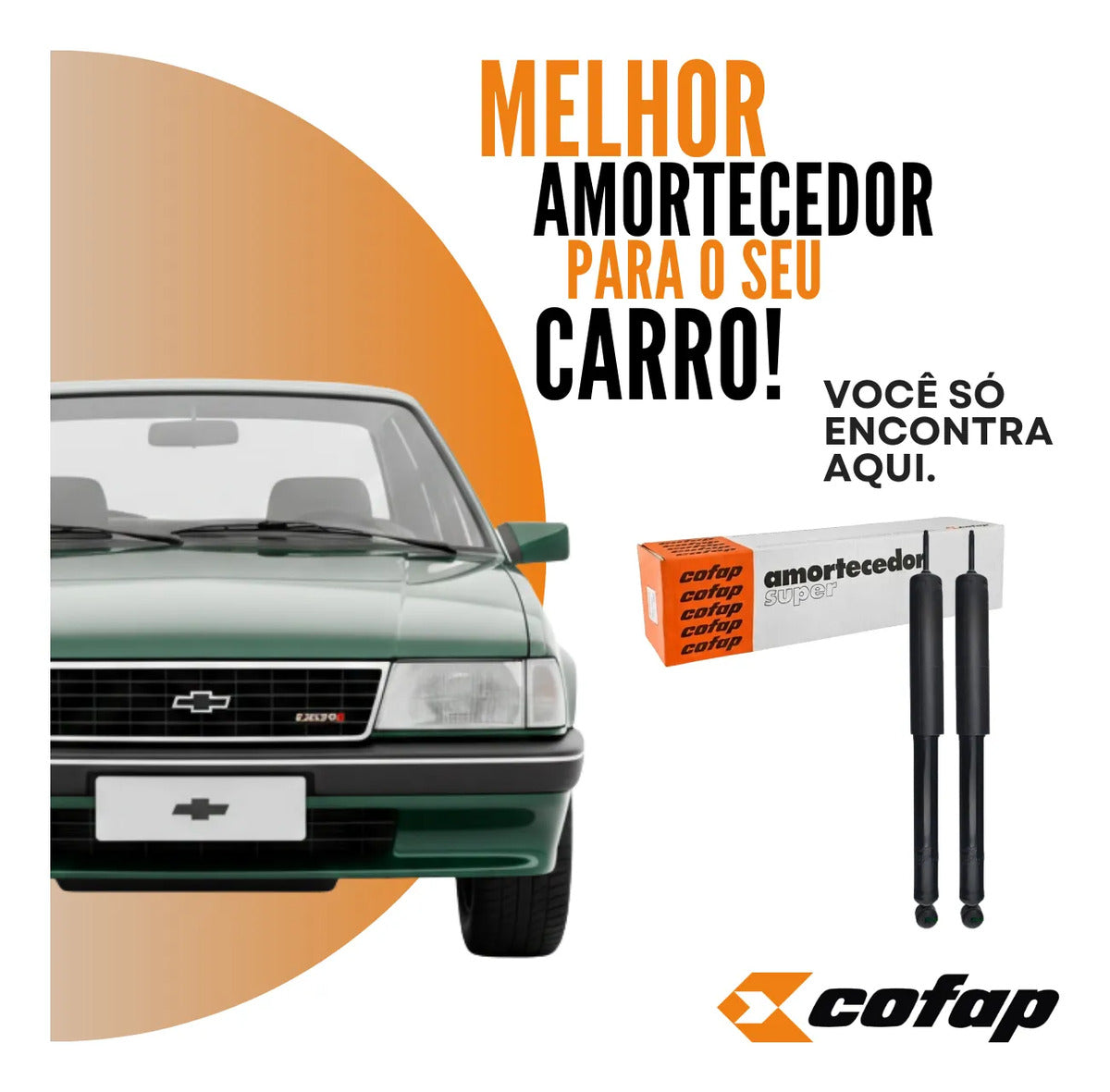 Par Amortecedor Traseiro Monza 1991 92 93 94 1995 1996 Cofap