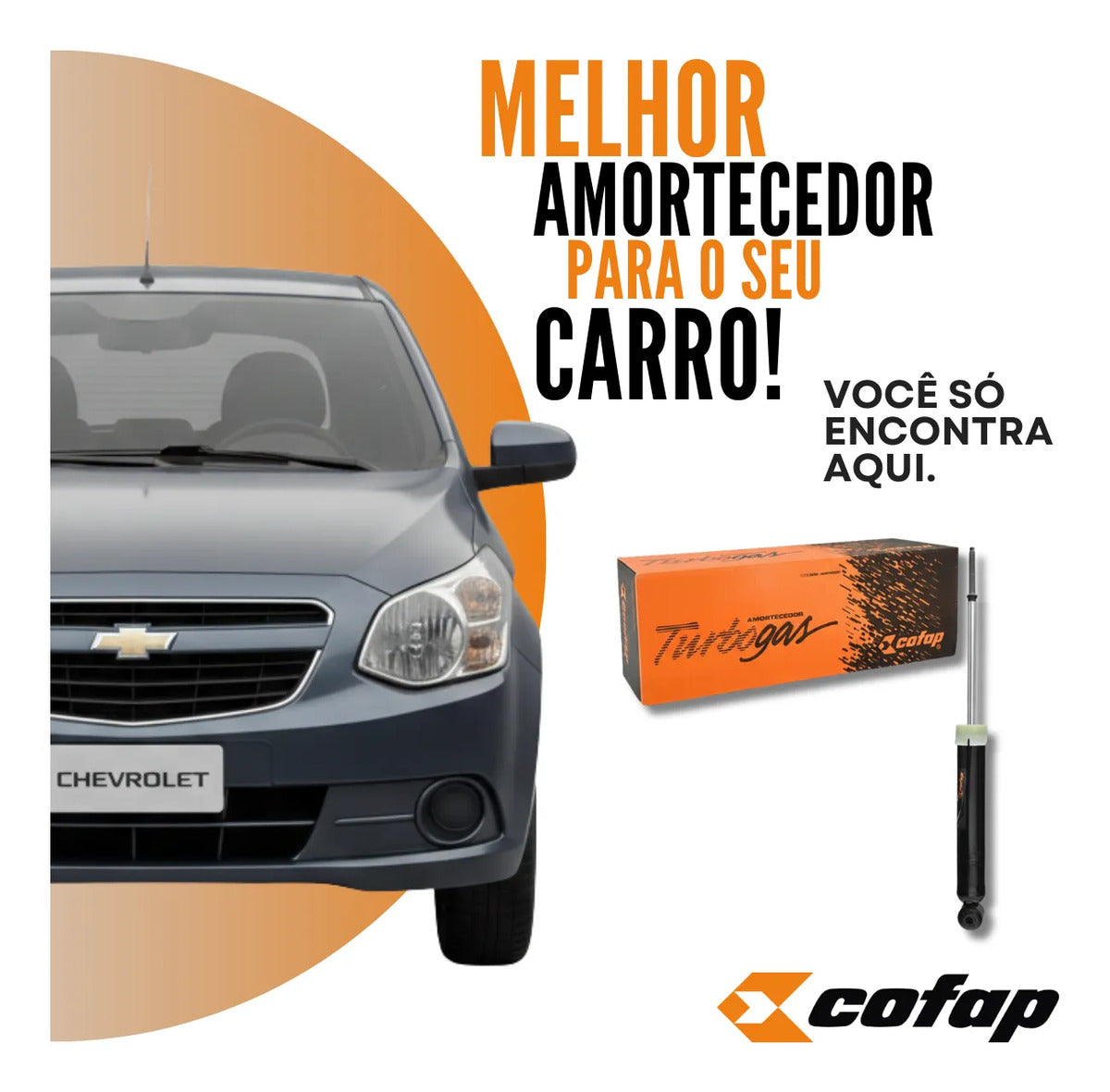 Amortecedor Traseiro Original Cofap Agile 1.4 2009 A 2014