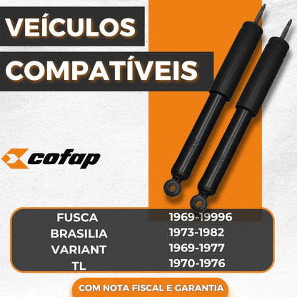Par Amortecedor Dianteiro Fusca Brasilia Variante Tl - Cofap