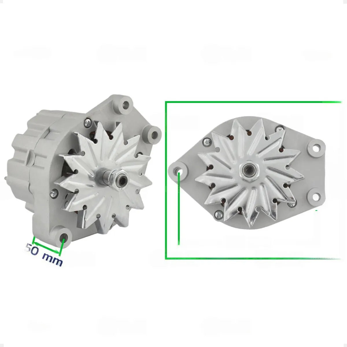 Alternador Volvo N10 N12 Nl10 Nl12 B58 24v45a Sem Polia