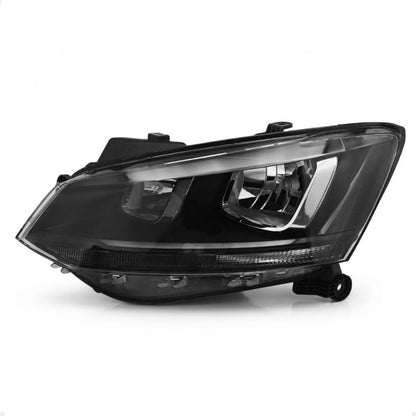 Farol Fox 2015 A 2018 Foco Duplo Máscara Negra H7 H1 Arteb