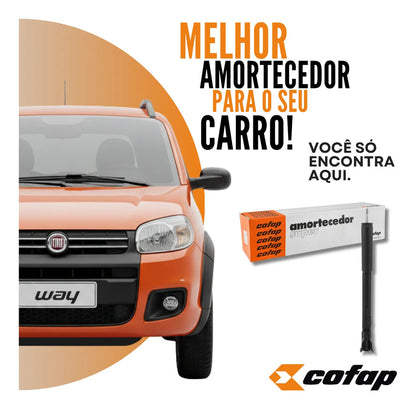 Amortecedor Traseiro  Uno Way 2008 A 2013 - Cofap