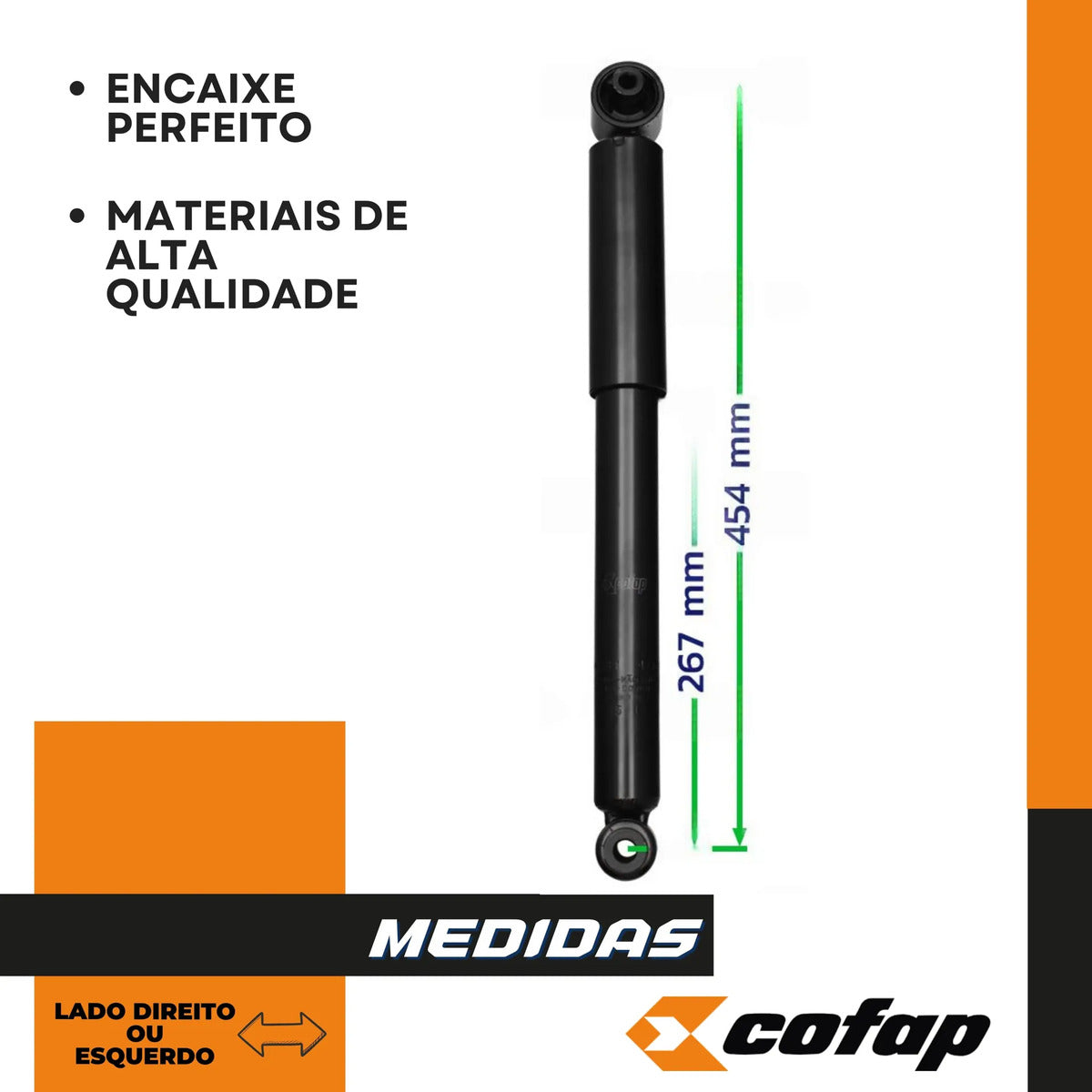 Par Amortecedor Traseiro Sentra Cofap Turbogas 07/11
