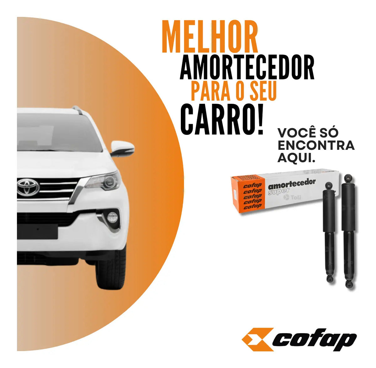 Par Amortecedor Traseiro Hilux Sw4 2016 A 2020 Cofap
