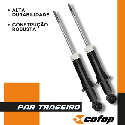 Par Amortecedor Traseiro Cofap Original Fielder 2004 A 2006