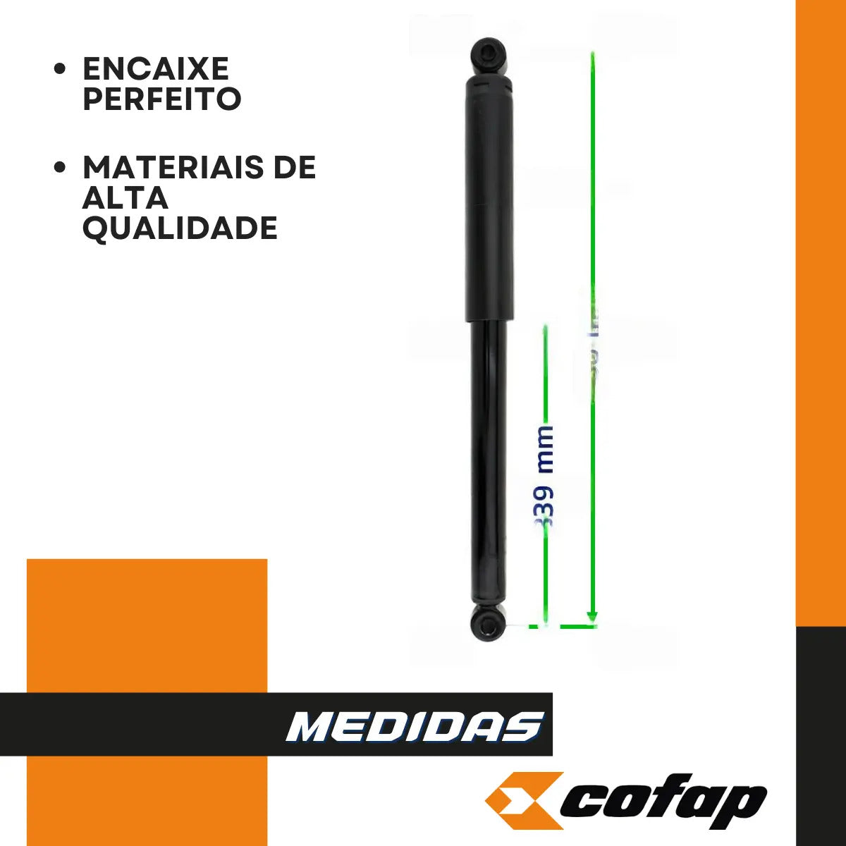 Par Amortecedor Transversal Blazer 200 Em Diante Cofap