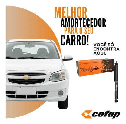 Par Amortecedor Traseiro Prisma 2010 A 2012 Gb48075 Cofap