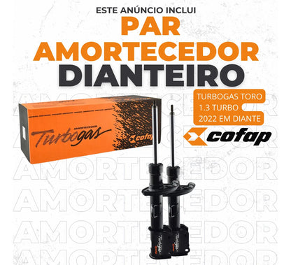 Par Amortecedor Toro 2022 A 2024 Cofap Gp33422 - Gp33423