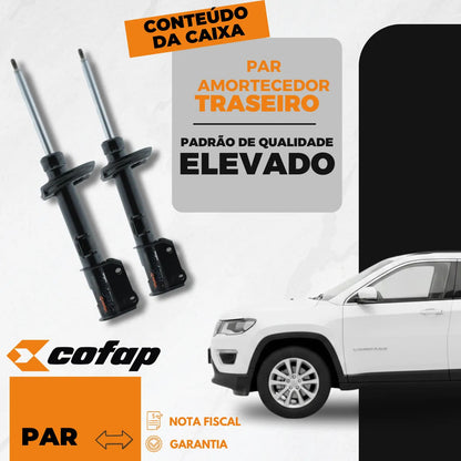 Par Amortecedor Traseiro Compass 4x2 2017 Diante - Cofap