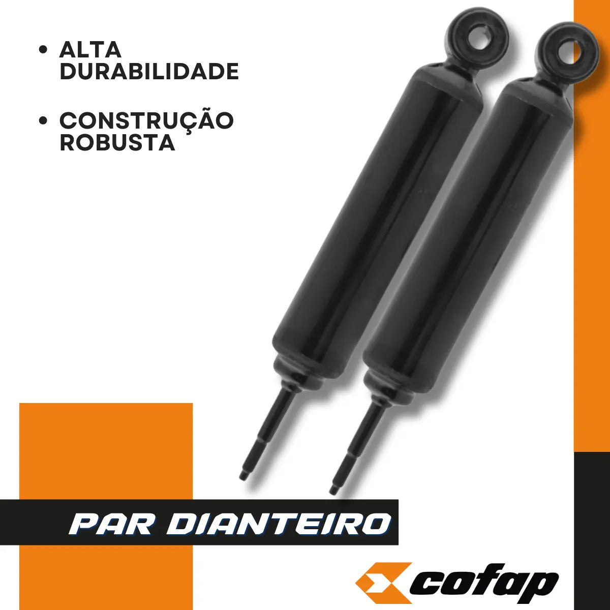 Par Amortecedor Dianteiro F1000 79 80 81 82 83 84 85 Cofap