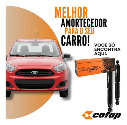 Par Amortecedor Traseiro  Courier Cofap Original Gbl1078