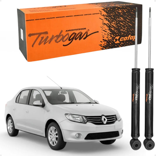 Par Amortecedor Traseiro Original Cofap Sandero 2007 2008