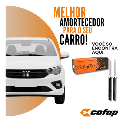 Par Amortecedor Traseiro Cronos 1.0 6v 1.3 8v 1.8 16v Cofap