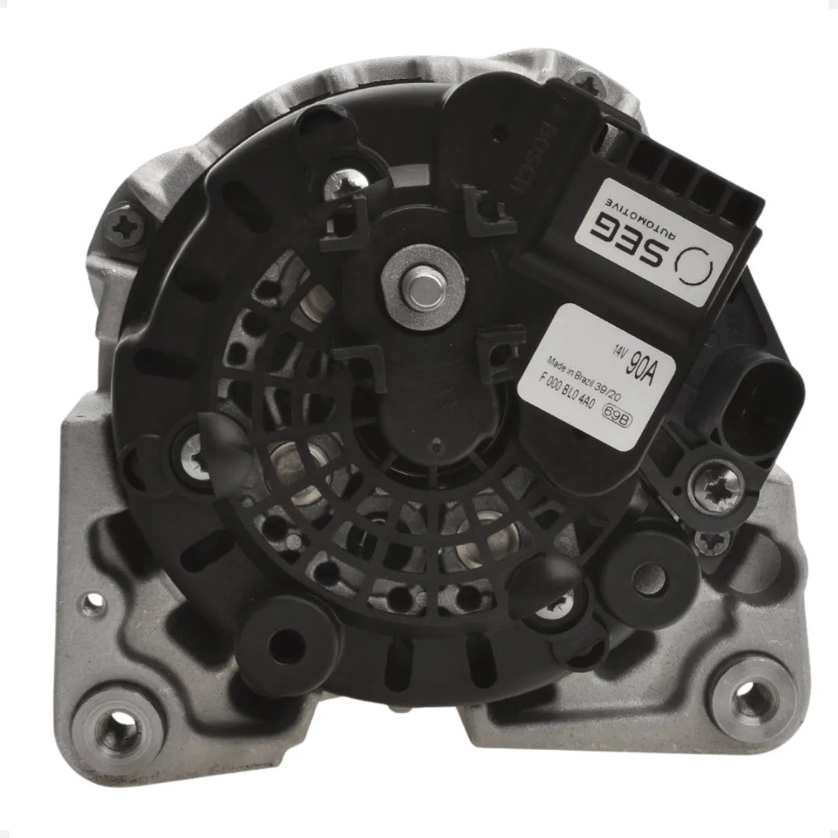 Alternador Gol Saveiro Fox Up 1.0 1.6 90a 12v Com Polia 6pk