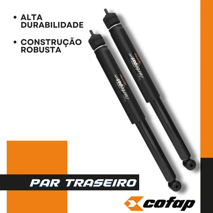 Par Amortecedor Traseiro Honda Fit 2003 A 2008 Cofap