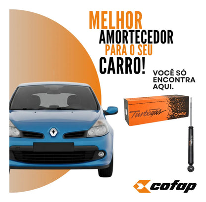 Amortecedor Traseiro Renault Clio 1.0 1.6 Original Cofap