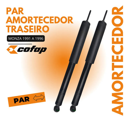 Par Amortecedor Traseiro Monza 1991 92 93 94 1995 1996 Cofap