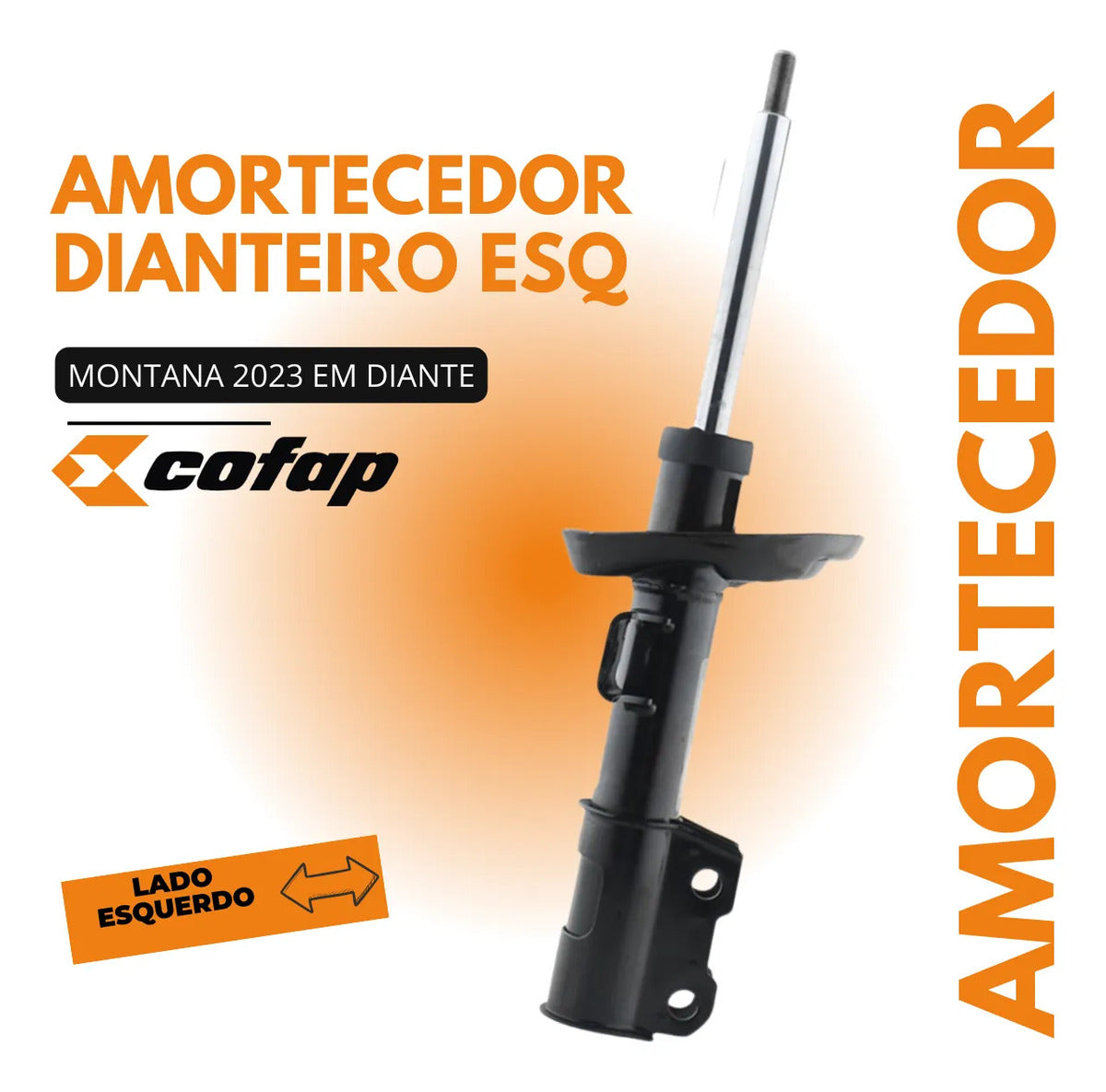 Amortecedor Dianteiro Esquerdo Gm Montana 2023/cofap Gp33533