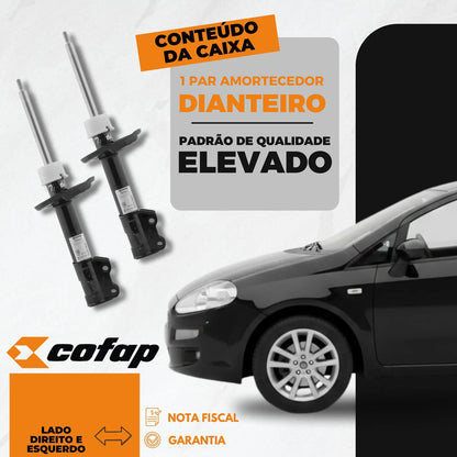 Par Amortecedor Dianteiro Punto 2007+ Cofap Gp32643 Gp32644