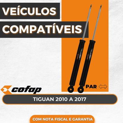 Par Amortecedor Traseiro Tiguan 2010 A 2017 Cofap Gb48269